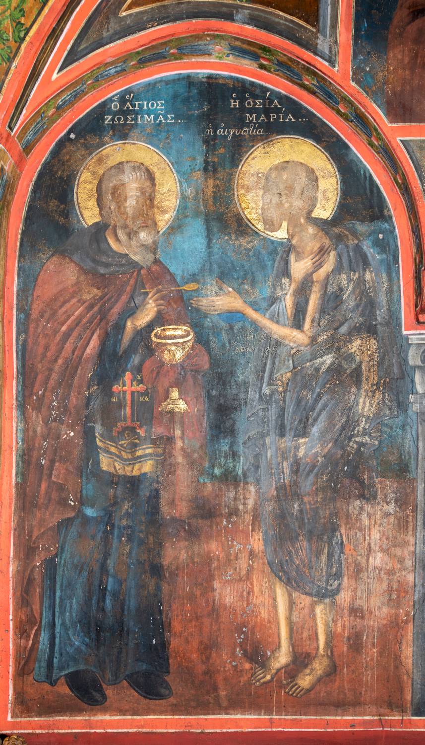 Saint Zosimas and St. Mary of Egypt